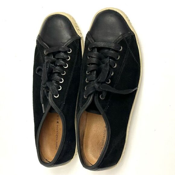 John Varvatos Shoes | John Varvatos Star Hattan Low Mens Sneakers - Picture 6 of 9